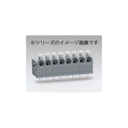 貫通型スクリューレス端子台 単線専用 3