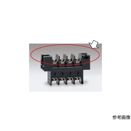 強電用貫通型端子台 5極 ワンタッチカバ