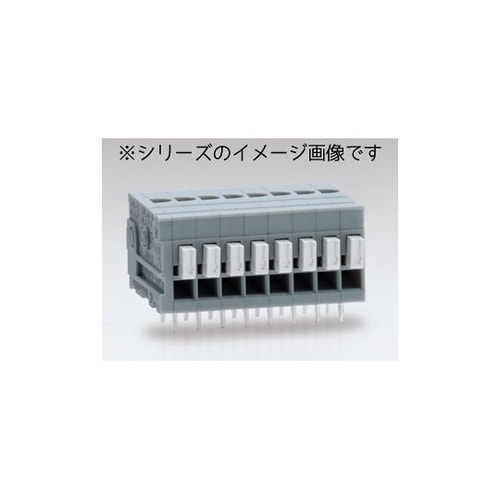 貫通型スクリューレス端子台 ライトアング