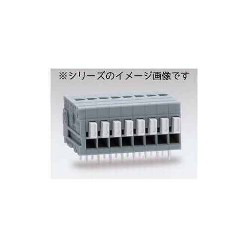 貫通型スクリューレス端子台 ライトアング