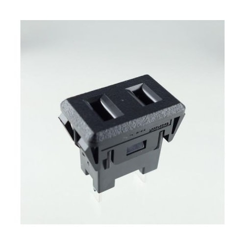S−200−B 埋込型ACソケット(黒)