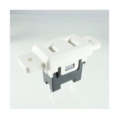 S−250−W パネル取付ACソケット白