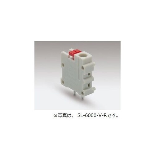 スクリューレス端子台 縦型 撚線/単線