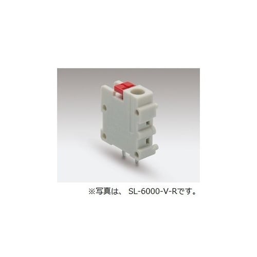 スクリューレス端子台 縦型 撚線/単線