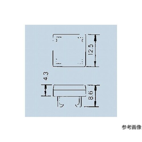 押しボタンスイッチ取付枠 黒