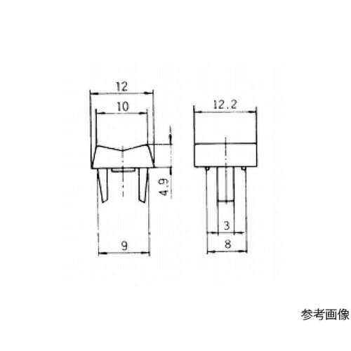 ロッカースイッチ 白