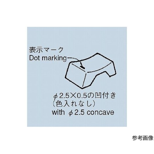 小形ロッカースイッチボタン 黒(表示マー