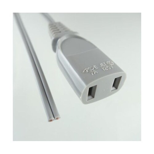 0.75VFFACプラグ受付コード灰2m