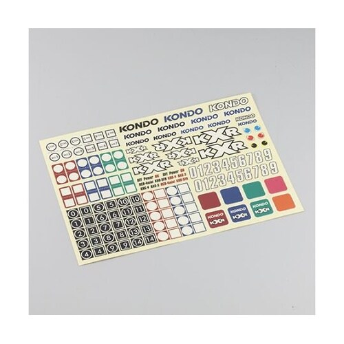 02334 ロボット用デカールKXR用