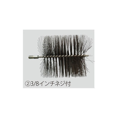 ワイヤー煙突用ブラシネジ付きφ100mm