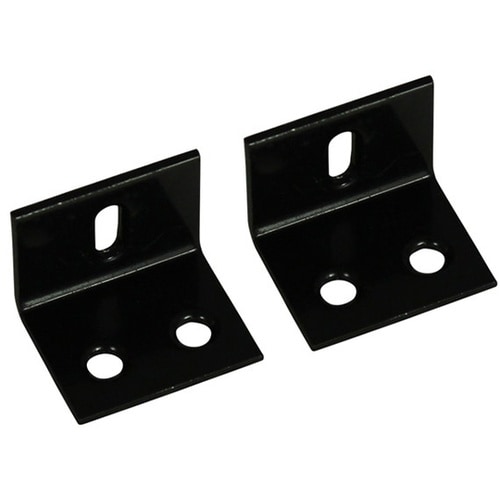 16682 黒アングル天板止立(2枚入)