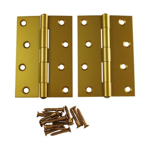 26029 ゴールド丁番102mm2枚入