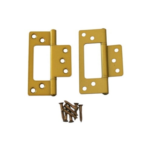 72635 フラッシュ丁番76mm 金