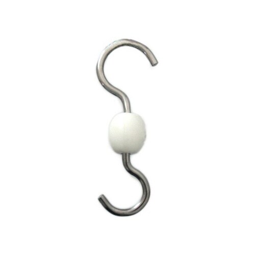 EH252 回転Sフック(小)ホワイト