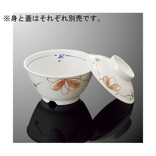 A 45C−HAE 飯碗 小 蓋 花赤絵