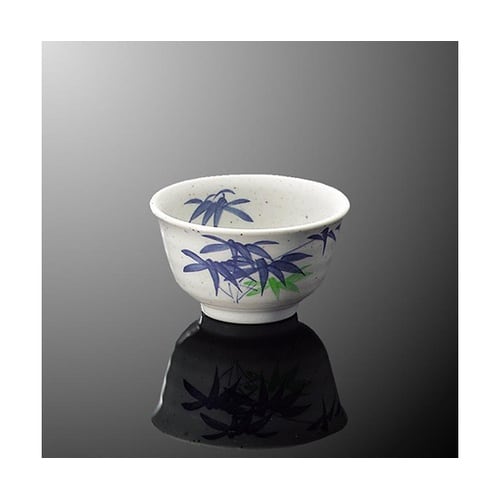 C 20−SJ 反湯呑 染付笹DC