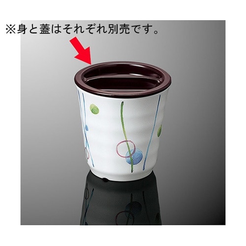 C 85−BBC8.5cm用湯呑蓋茶黒C