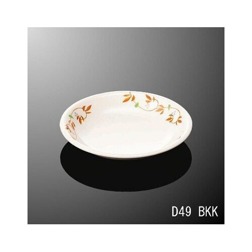 D 49−BKK 16.5cm丸皿紅唐草