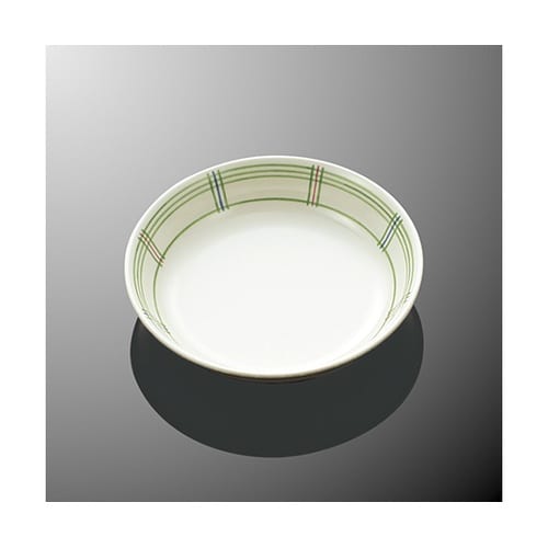 D50LL16.5cm丸深皿ライムライン
