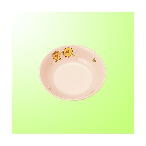 D 62−HIP12cm丸深皿ひよこ/桃