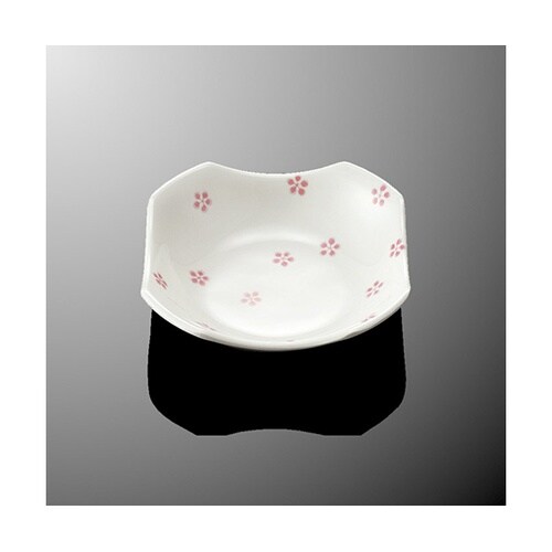 D 163−SJ 隅切深皿小小梅ちらし受