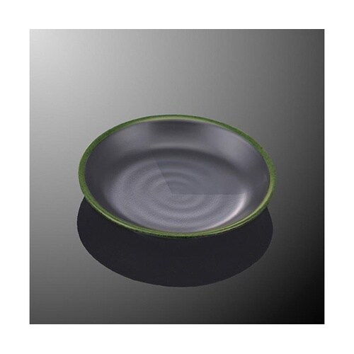 D 196−GNB 16cm丸和皿緑/黒