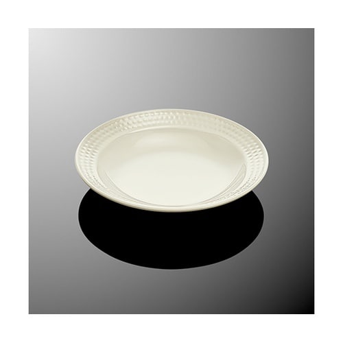 D240BR−I16.5cm丸深皿乳白C