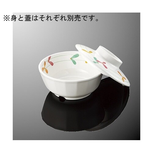 G51CF−AKB 面取丸小鉢 蓋彩小花