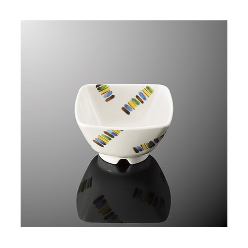 G 75−SJ なで角小鉢 色短冊DC