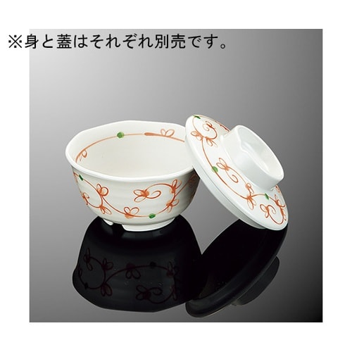 G93BAKK八角丸小鉢小身赤絵唐草DC