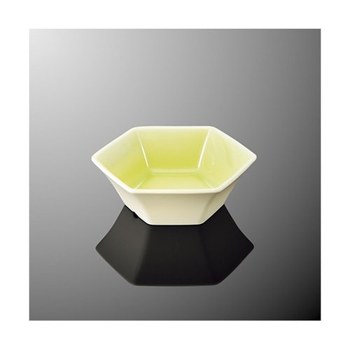 G 104IGC六角ボール浅型乳白/緑C