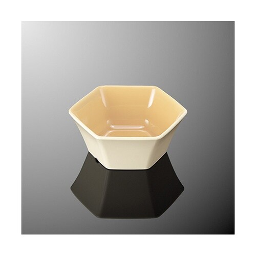 G 105−IOC六角ボール大乳白/橙C