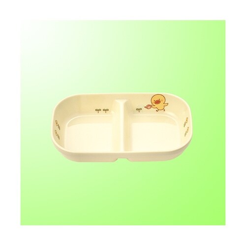 J 31−HI 角二つ仕切皿小ひよこぐみ