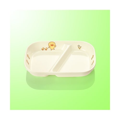 J 32−HI 角二つ仕切皿大ひよこぐみ