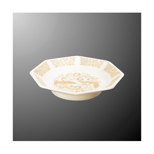 L 30−HO 八角皿 牡丹鳳凰