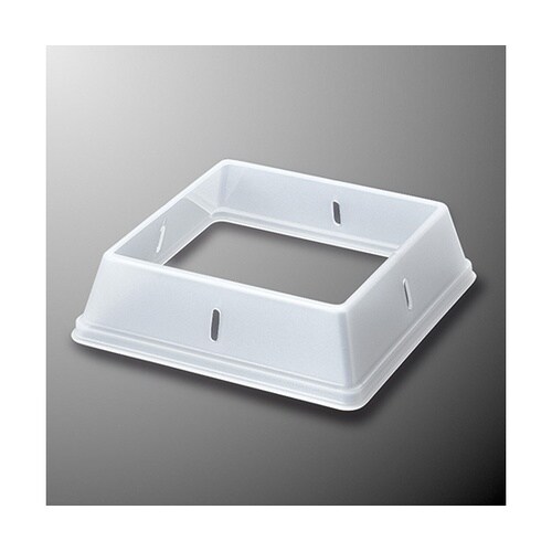 PP225−CL 角皿枠 クリア