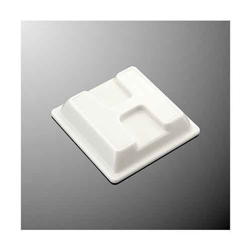 PP114−IW 14cm用角カバー 白