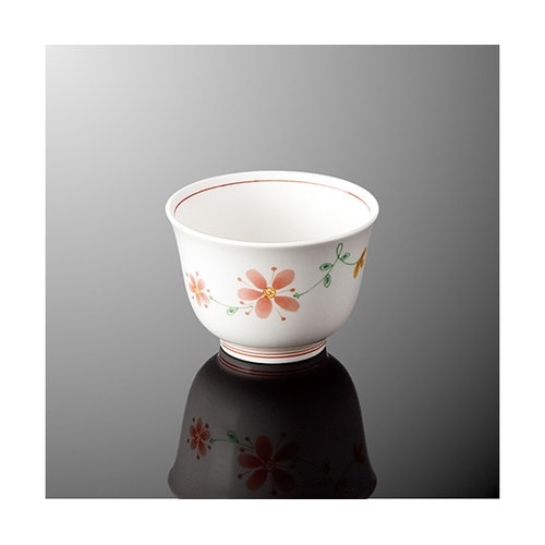 T 6−HNA 羽反湯呑 小 花あかり