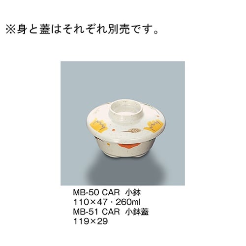 MB−51_CAR 小鉢蓋 カリブ