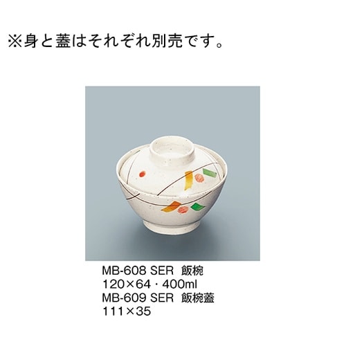 MB−608_SER 飯椀 セリーン
