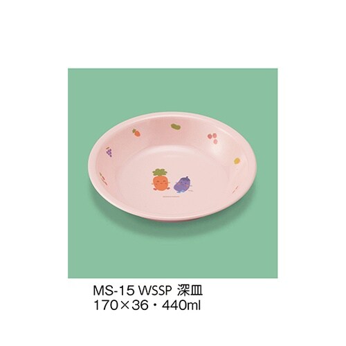 MS−15_WSSP 深皿 サラダっこ桃
