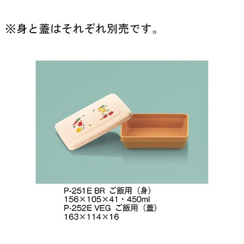 P−251E_BR ご飯用 茶