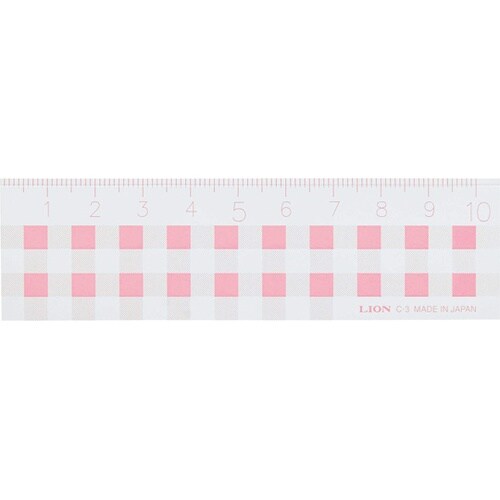 直線定規 C−3 ピンク(P)
