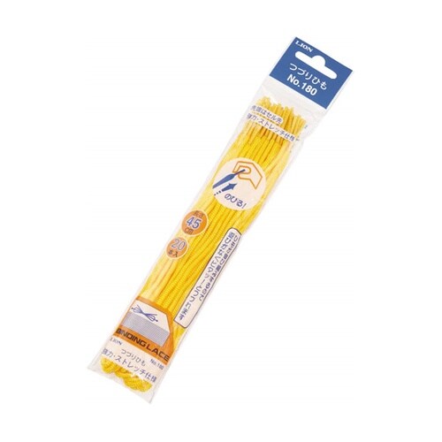 つづりひも 黄 1パック(20本入) N