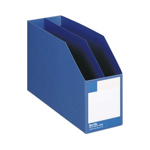 ボックスファイル B−880E A4青