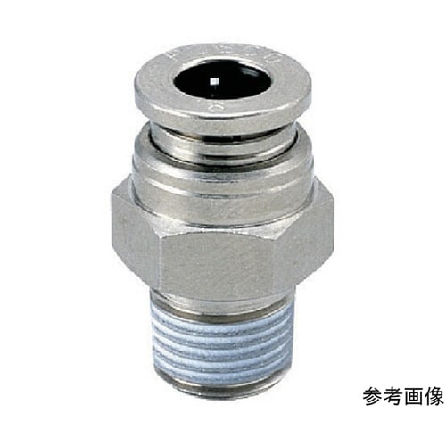 チューブフィッティング ブラスストレート