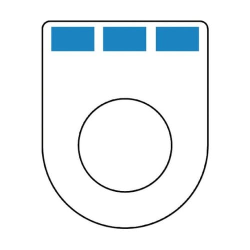 P223C 押ボタン(メガネ銘板)