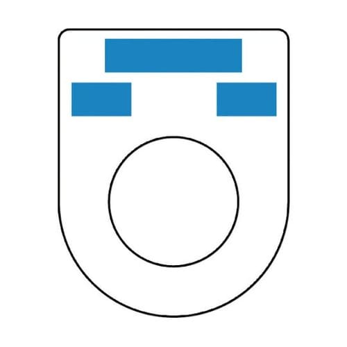 P223E 押ボタン(メガネ銘板)