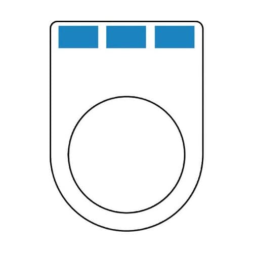 P304C 押ボタン(メガネ銘板)