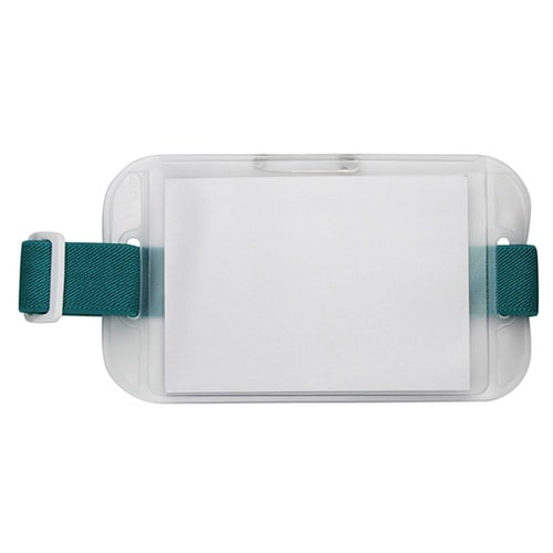 NF−719−G 腕章名札 緑